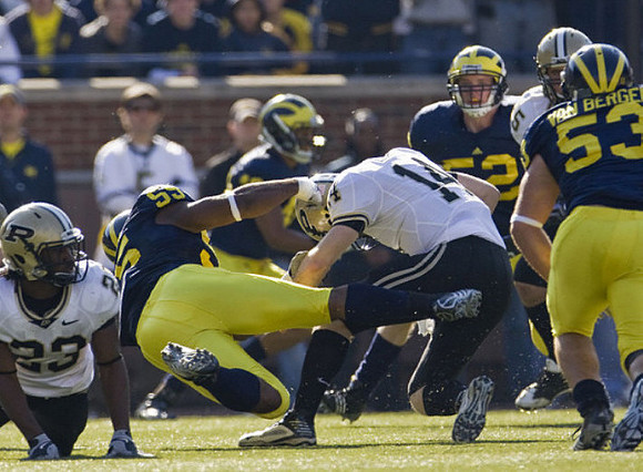Brandon Graham (55), Kevin Leach (52), and Ryan Van Bergen (53)