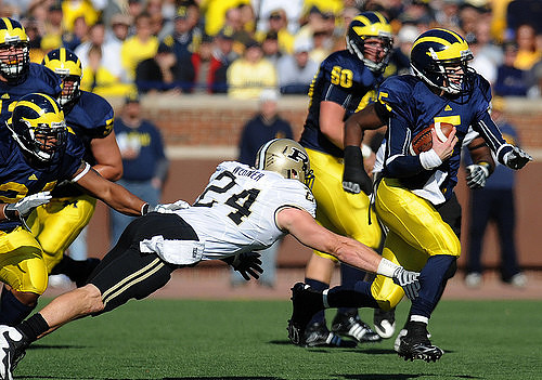 David Moosman (60) and Tate Forcier (5)