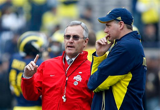 Jim Tressel and Rich Rodriguez