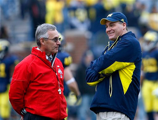 Jim Tressel and Rich Rodriguez