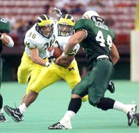 Clarence Williams (33) and Aaron Shea (36)
