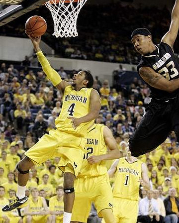 Darius Morris (4), Jordan Morgan (52), and Stu Douglass (1)
