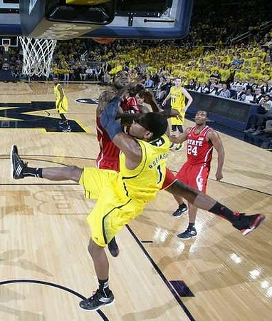 Glenn Robinson III (1), Tim Hardaway Jr. (10), and Nik Stauskas (11)