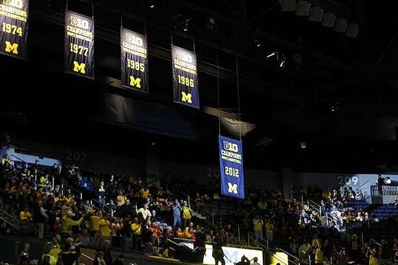 Big 10 Championship Banners