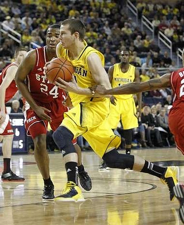 Nik Stauskas (11) and Tim Hardaway Jr. (10)