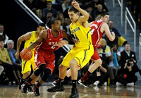 Trey Burke (3) and Mitch McGary (4)