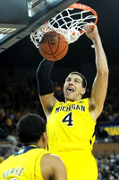 Trey Burke (3) and Mitch McGary (4)