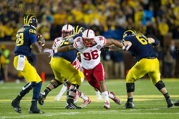 Devin Gardner (98), Kyle Bosch (65), and Graham Glasgow (61)