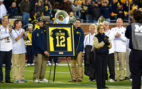 John Beilein and Mary Sue Coleman