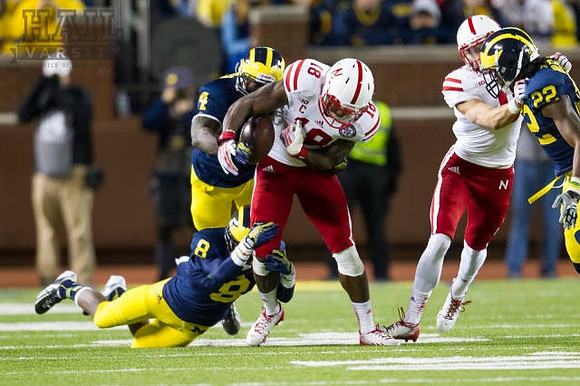Channing Stribling (8), Cameron Gordon (4), and Jarrod Wilson (22)