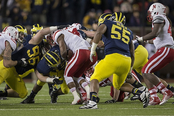 Ryan Glasgow (96), James Ross (15), and Jibreel Black (55)