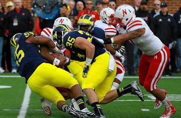Jibreel Black (55) and Joe Bolden (35)