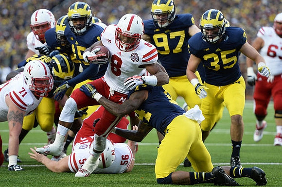 James Ross (15), Brennen Beyer (97), Joe Bolden (35), and Josh Furman (14)