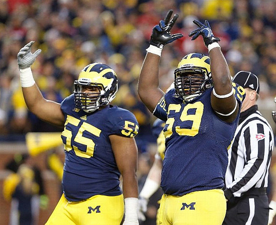 Jibreel Black (55) and Willie Henry (69)
