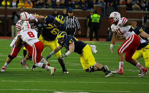 Quinton Washington (76), Jake Ryan (47), and Keith Heitzman (92)