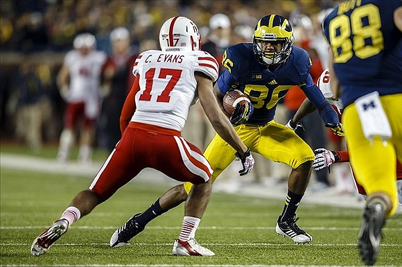 Jehu Chesson (86) and Jake Butt (88)