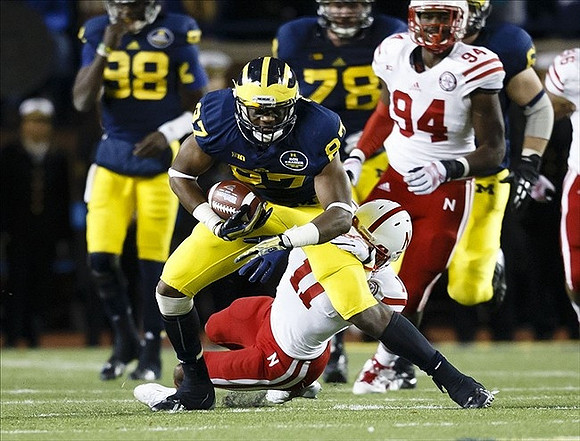 Devin Gardner (98), Devin Funchess (87), and Erik Magnuson (78)