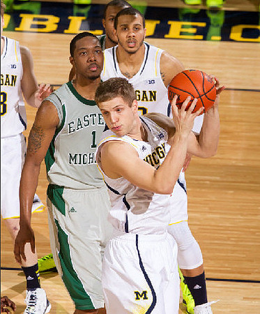 Max Bielfeldt (44) and Jordan Morgan (52)