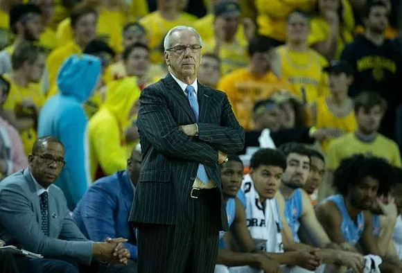 North Carolina Head Coach Roy Williams