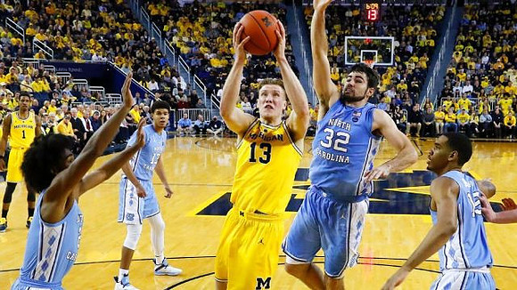 Ignas Brazdeikis (13) and Charles Matthews (1)