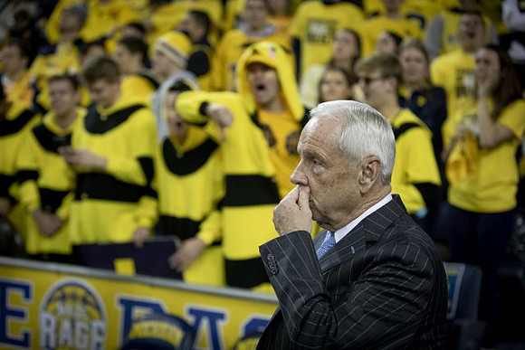 North Carolina Head Coach Roy Williams