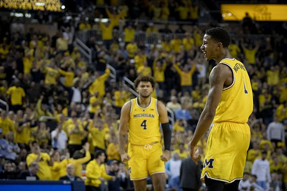 Isaiah Livers (4) and Charles Matthews (1)