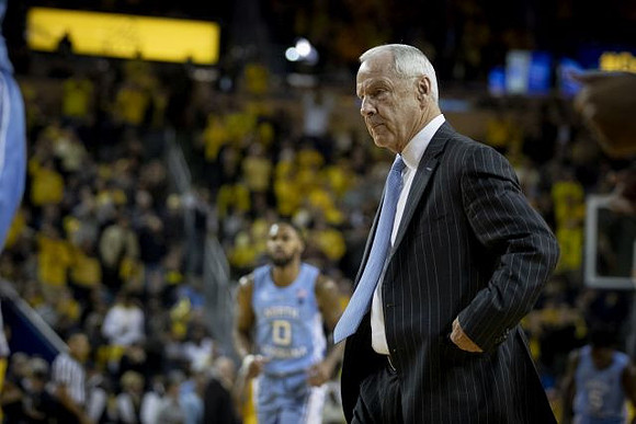 North Carolina Head Coach Roy Williams