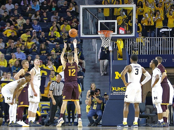 Charles Matthews (1), Moritz Wagner (13), and Zavier Simpson (3)
