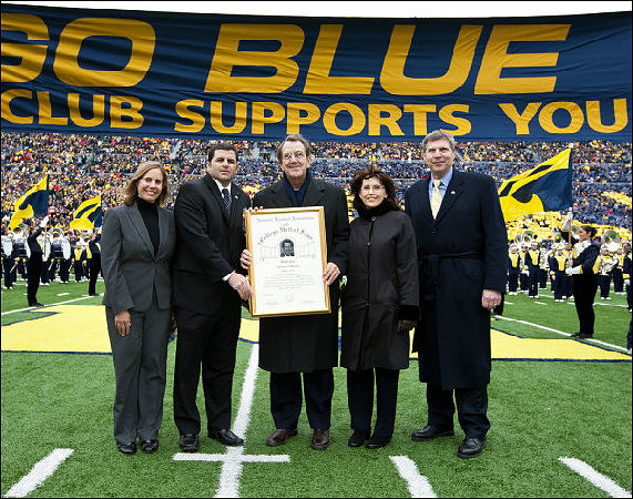 Lloyd Carr and David Brandon
