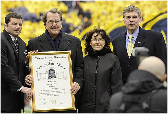 Lloyd Carr and David Brandon