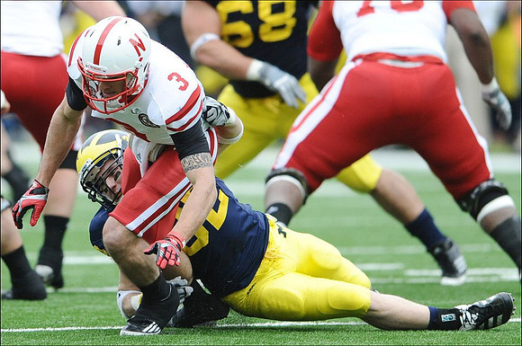 Jordan Kovacs (32) and Mike Martin (68)
