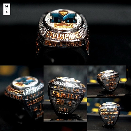 2020/2021 Season Big Ten Champiionship Rings
