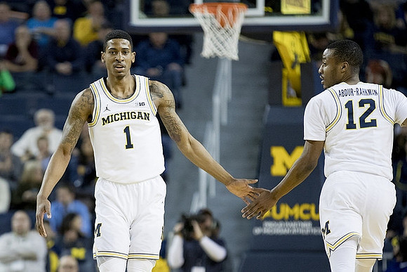 Charles Matthews (1) and Muhammad-Ali Abdur-Rahkman (12)