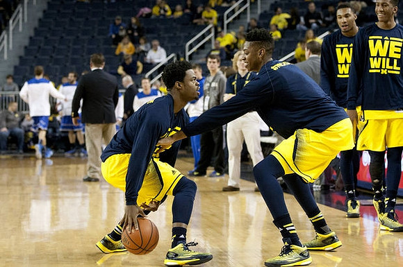 Derrick Walton Jr. (10) and Kameron Chatman (3)