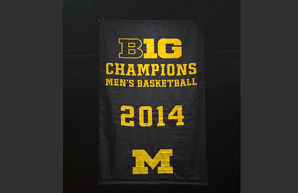 2014 Big Ten Championship Banner