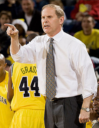 Kelvin Grady (44) and John Beilein
