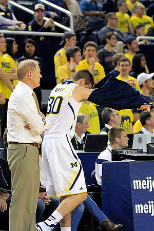 John Beilein and Austin Hatch (30)