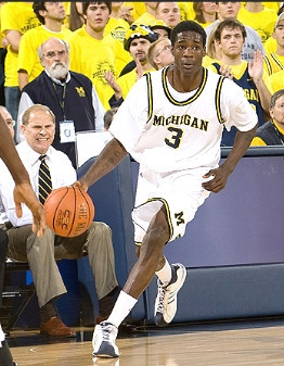 John Beilein and Manny Harris (3)