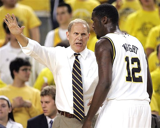 John Beilein and Anthony Wright (12)