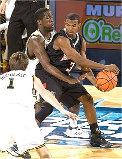 Stu Douglass (1) and Anthony Wright (12)