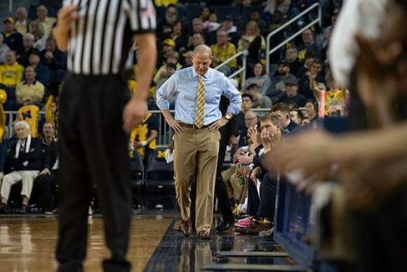 John Beilein and Luke Yaklich