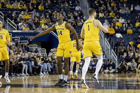 Terrance Williams II (5), Moussa Diabate (14), DeVante' Jones (12), and Hunter Dickinson (1)