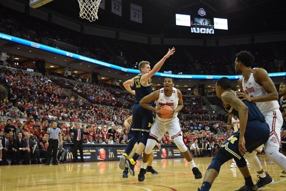 Moritz Wagner (13) and Charles Matthews (1)