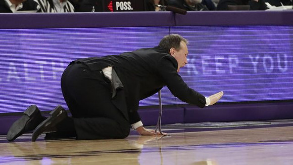 Northwestern Head Coach Chris Collins