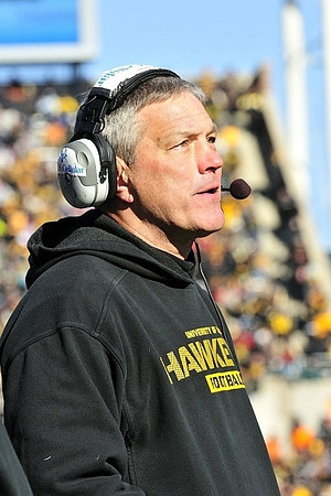 Iowa Head Coach Kirk Ferentz