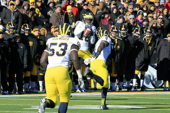 Mario Ojemudia (53), Blake Countess (18), and Cameron Gordon (4)