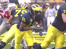 Steve Breaston (15), Adam Stenavich (79), and David Baas (75)