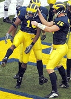 Steve Breaston (15) and John Navarre (16)