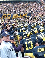 Carl Tabb (17), Tim Bracken (41), Jeff Kastl  (13), and WR Braylon Edwards (1)