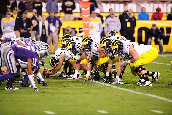 Jareth Glanda (54), Kyle Kalis (67), Graham Glasgow (61), Joe Bolden (35), and Michael Schofield (75)